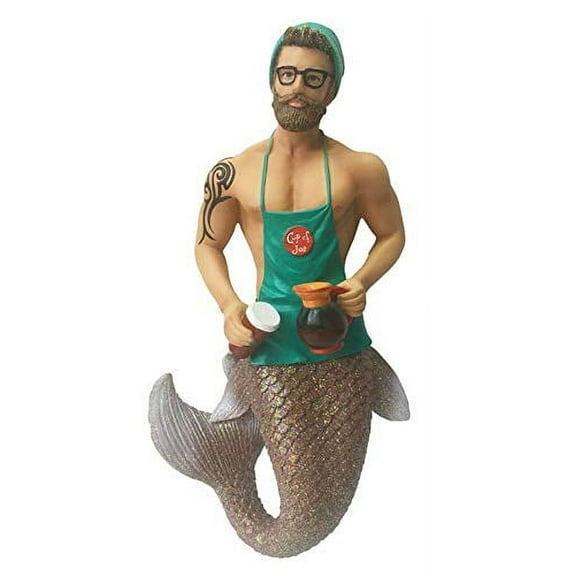 December Diamonds Java Joe Merman Christmas Holiday Ornament