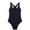 Black, variant on Lroveb One Piece Swimsuit Women Mordlanka Swimwear for Teens Thin Strap Swimsuits Tummy Control Bathing Suits Black