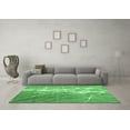 thumbnail image 3 of Ahgly Company Indoor Rectangle Abstract Emerald Green Contemporary Area Rugs, 8' x 12', 3 of 4