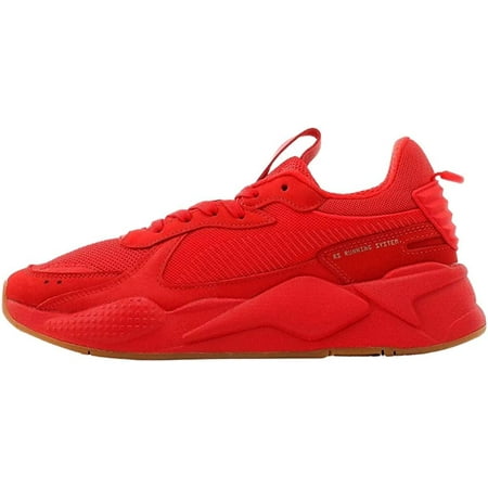 PUMA Mens RS-X Mono Casual Sneakers, Red 10 High Risk Red/Gum