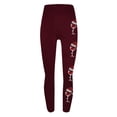 thumbnail image 5 of Kaemgyyd Christmas Leggings for Women Trendy High Waisted Soft Yoga Pants Comfy Stretch Print Workout Tights, 5 of 5