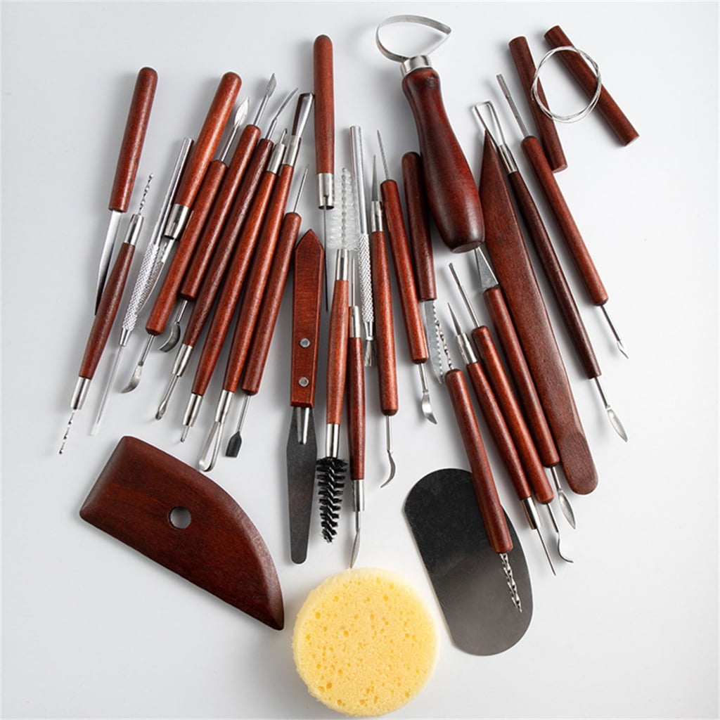 30x/Set Polymer Sculpting Tool Modelings Clay Tool Set Clay Carving Tool for Kid