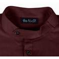 thumbnail image 7 of Atasi Indian Men's 2 Piece Kurta Pajama Set Henley Neck Cotton Casual Long Kurta, 7 of 7