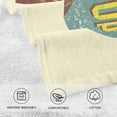 thumbnail image 4 of GZHJMY Ping Pong Typographical Vintage Grunge Bath Hand Towel Soft Washcloth Highly Absorbent Fingertip Towels for Bathroom Beach Kitchen Sports Gym Yoga Travel (2-Pieces Towel Sets, 28x16 inch), 4 of 7