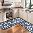 thumbnail image 3 of Kitchen Rugs Sets Of 2,Paw Print Dog Bone Anti Fatigue Kitchen Mat Rugs Non Slip Washable,Decorative Kitchen Floor Mats for Kitchen,Sink,Laundry,17"x47"+17"x47", 3 of 5