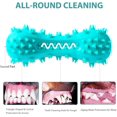 thumbnail image 4 of Dog Chew Toothbrush Toys, Squeaky Teeth Cleaning Toy for Aggressive Chewers Large Breed Indestructible Tough Dog Toothbrush Stick for Small Medium Large Dogs Dental Care, 4 of 6
