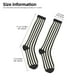 thumbnail image 2 of Balery Black And White Thick Stripes Calcetines novedosos Calcetines deportivos Calcetines hasta la rodilla Calcetines de algodón Calcetines originales y geniales, 2 of 6