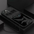 thumbnail image 3 of Jujutsu Kaisen Gojo Anime Phone Case para Apple iPhone 15 14 13 12 11 Pro Max Plus 8 7 SE Liquid Left Rope Capa Cover, 3 of 5