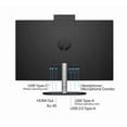 thumbnail image 6 of HP 24 Everyday Value All-in-One 23.8in IPS FHD Display (AMD Ryzen 3 7320U, 8GB LPDDR5, 1TB PCIe SSD, AMD Radeon, WiFi 6, Webcam, Bluetooth 5.3, Win 11 Home), 6 of 7