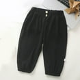 thumbnail image 3 of breaise Toddler Boys Cotton Joggers Pants Hippie Harem Pants Cargo Infant Sweatpants Sweat Long Pants Summer Clothes, 3 of 3