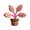 Pink, variant on Fareti Magnetic Simulated Plant Sealing Clip Set, 4 Leaf Strong Clips with Flowerpot Base, 5.9x4.7x1.2 in, Cute Kitchen Tool for Snacks Seasonings, Fridge Magnet, Home Decoration