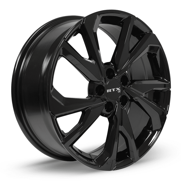 RTX Nikko 19x7.5 5x114.3 ET45 CB64.1 Gloss Black Wheel - Walmart.com