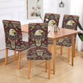thumbnail image 2 of Yayeee 4 Pack Dining Chair Covers Stretch Parson Chairs Slipcovers Seat Protector, Red Abstract Eagle, 2 of 6