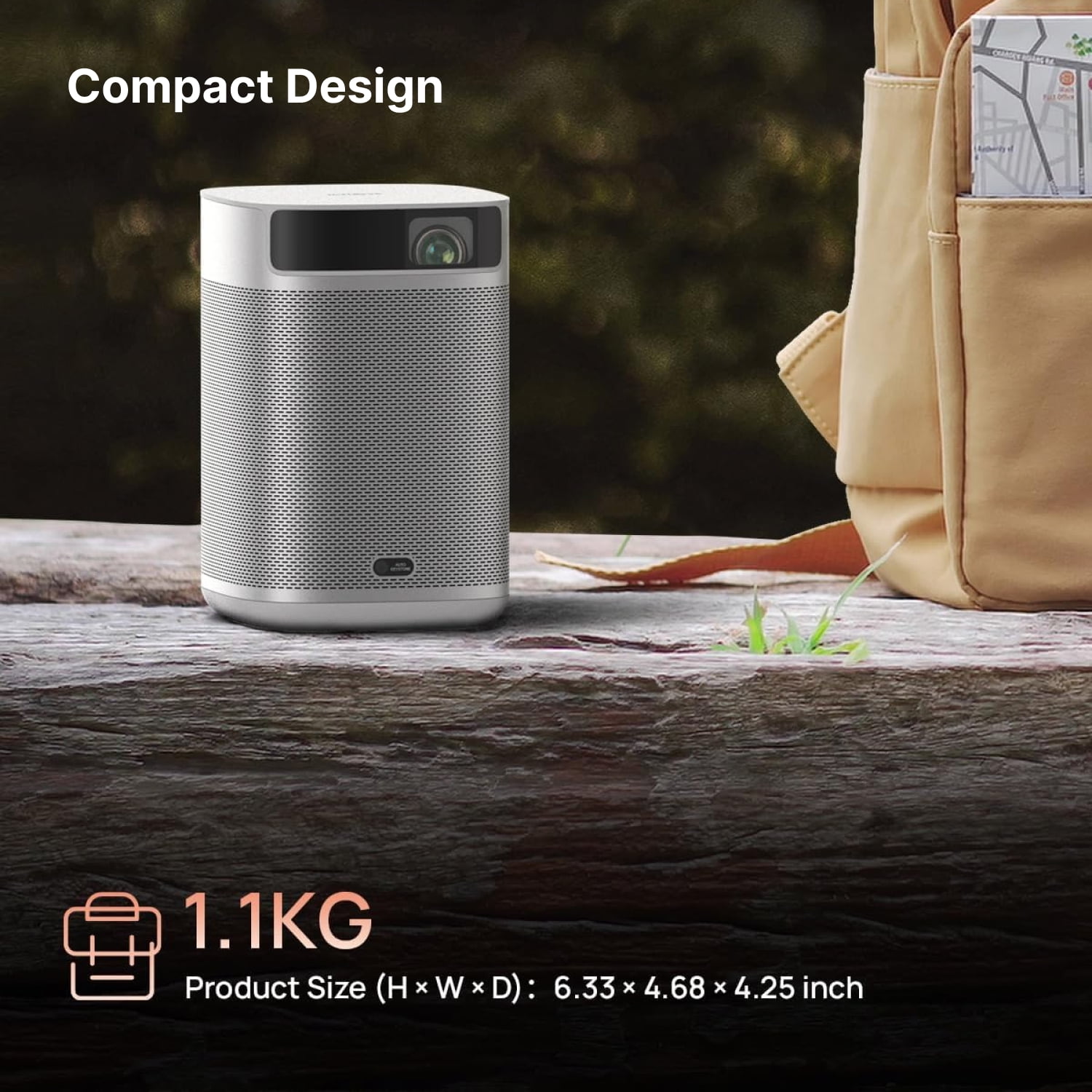 XGIMI MoGo 2 Projector 500 ANSI Lumens Android TV 11.0 - Walmart.ca
