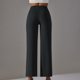 thumbnail image 5 of Gibobby Pantalones de Casuales Pantalones yoga para mujer, transpirables, cintura alta, elásticos, sueltos, informales, con bolsillo, pierna ancha, para correr, fitness(Negro， XL), 5 of 5