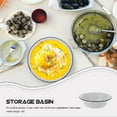 thumbnail image 4 of Miangastore Retro Enameled Basin Thickened Soup Basin Vegetable Basin Kitchen Supply, 4 of 8