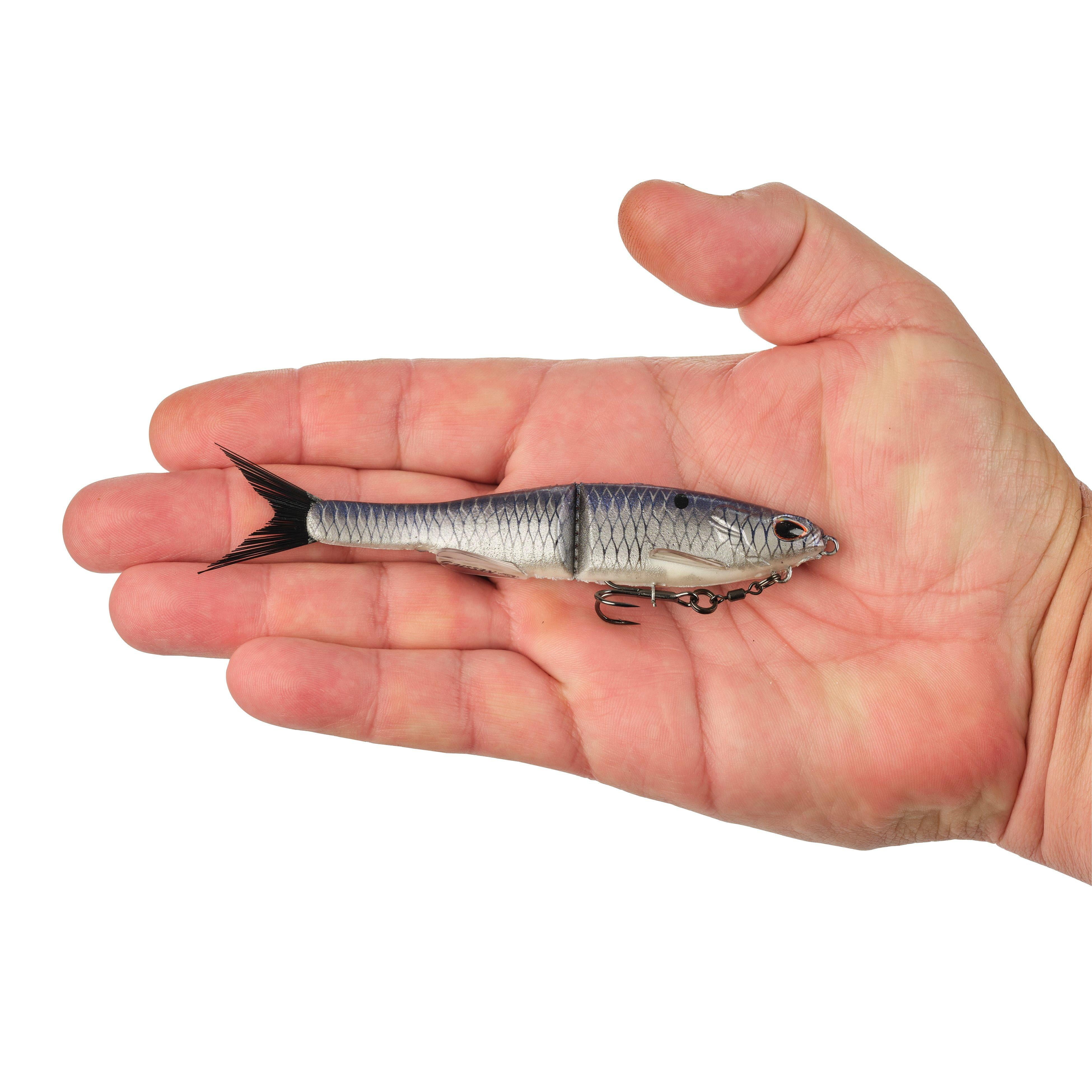 Berkley PowerBait® Nessie, 5 in, Chrome Gizzard