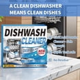 thumbnail image 4 of 24 Count Dishwasher Cleaner Tablets Deep Clean Deodorize Removes Limescale Grease Safe for All Brands Septic Portable, 4 of 5
