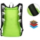 thumbnail image 4 of Lightweight backpack, foldable backpack, student school backpack, hiking backpack, travel backpack, daypack, running backpack green, 4 of 5