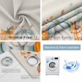 thumbnail image 2 of Fsddascl Orange Pumpkins Fall Blackout Curtains for Bedroom/Living Room, Thermal Insulated Kitchen Curtains, Thanksgiving Leaves Botanical Rustic Grommet Darkening Window Treatment Drapes 42"x84"x2, 2 of 6