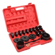 Motoos 23pcs Universal FWD Front Wheel Drive Bearing Adapters Puller Press Installer Removal Tools Kit