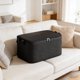 thumbnail image 5 of Bolsa de almacenamiento para colchas Organizador de maletas de cuero encerado • Bolsa de acolcha de viaje de gran capacidad • Estuche versátil para guardar ropa de cama Uso doméstico, 5 of 5