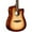 Shadow Burst, variant on Alvarez AD60CE 12-String Dreadnought Acoustic-Electric Guitar Natural