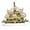 Green, variant on Personalised Family Christmas Tree Bauble Decoration Ornament for 2024 Holiday Celebrations with Deer Family Theme