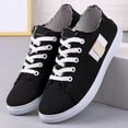 thumbnail image 4 of Mfakffe Business Casual Shoes Women Breathable Non Slip Sneakers Versatile Flat Walking Shoes Black 7 Wide（EU:38）, 4 of 4