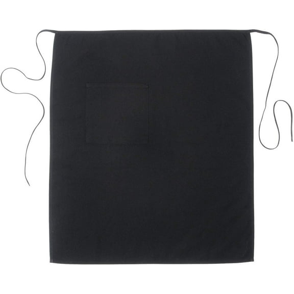 Pinnacle Textile Full Bistro Apron, Black