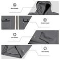 thumbnail image 4 of fheaev Hooded Tracksuit for Men Sweatsuit Casual Pullover Long Sleeve Drawstring Sweatshirt Jogging Sweatpants 2 Piece Sportsuits with Pockets, 4 of 7