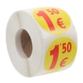 thumbnail image 1 of 1 Roll Adhesive Price Tag Paper Pricing Marker Label Market Labels Small Business Stickers, 1 of 1
