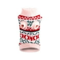 thumbnail image 2 of Moocorvic Pet Sweaters for Small Medium Cats Dogs, Fall Winter Warm Dog Clothes Christmas Coat for Girls Boys Dog Puppy Cat, 2 of 3