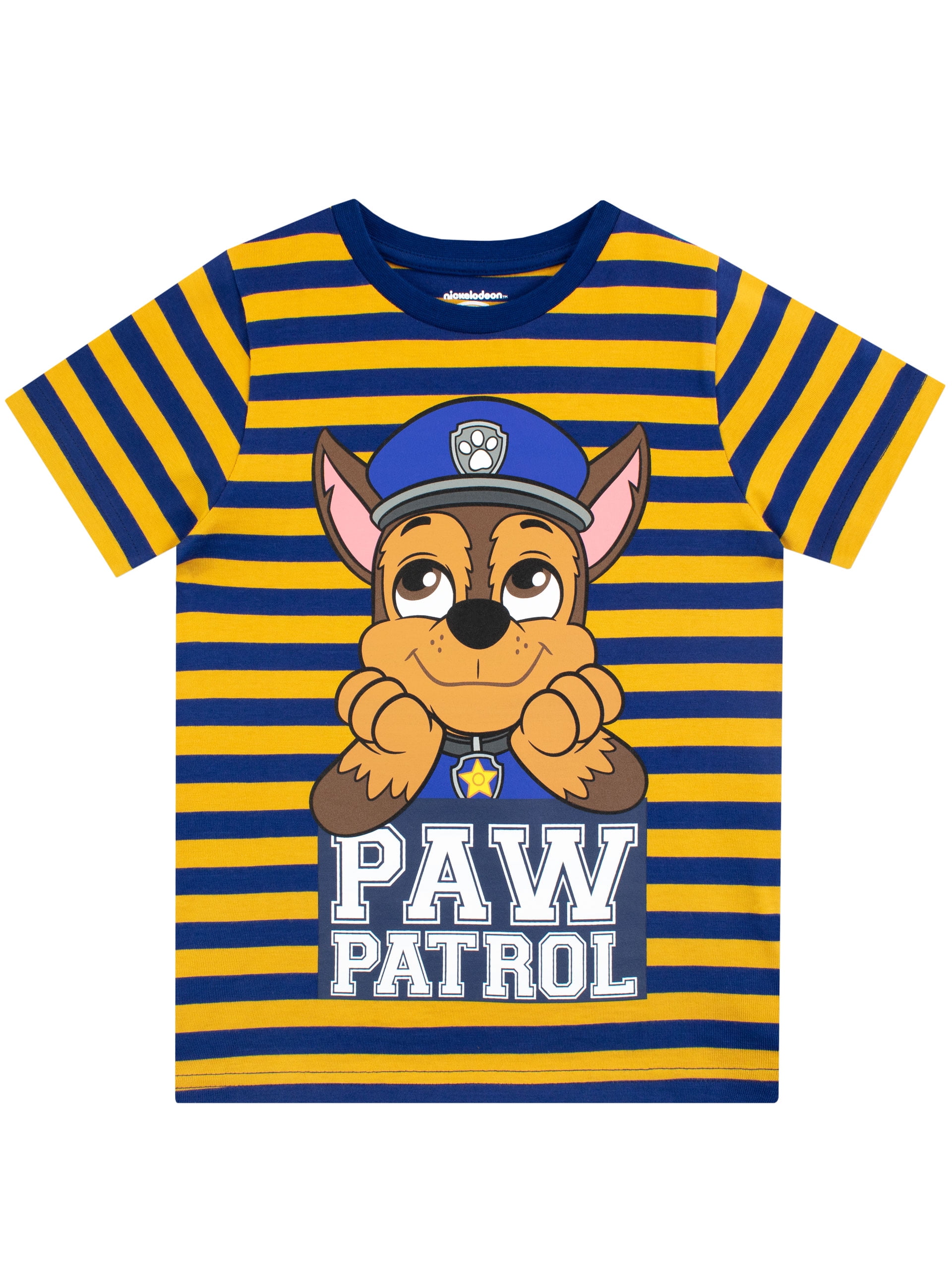 T-shirt Paw Patrol Avec Chase, Marshall, Rubble - 100% Coton, Taille 128 (8 Ans), Manches Courtes, Lavable Machine - 9