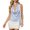 AB876 Blue, variant on Women Satin Cropped Tank Tops Solid Color Sleeveless Cowl Neck Camisoles Elegant Breathable Ladies Work Office Business Vest Clothes