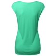 thumbnail image 2 of FashionOutfit Women's Ribbed Basic Sleeveless Tank Top, 2 of 4