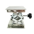 thumbnail image 5 of HFS(R) 4" x 4" 100mm Stainless Steel Lab Jack Scissor Stand Load Bearing 3kg/6.6lbs, 5 of 7