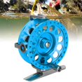 thumbnail image 5 of Eddwiin Rueda de Pesca de Hielo Delantera, Mosca de Metal Completo con Carrete de Fuerza de Descarga(M Size 58 pcs), 5 of 5