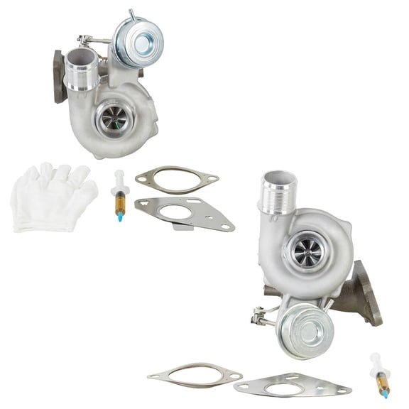 For Ford F-150 2018 2019 2020 Twin Turbo Turbochargers Set w/ Actuators - BuyAutoParts