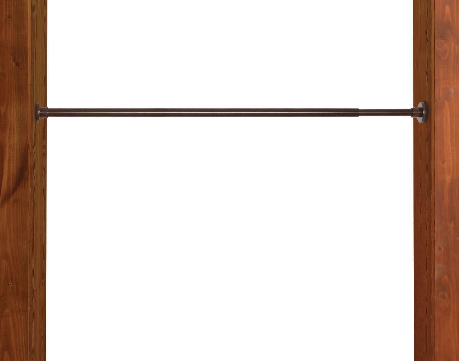 Versailles' Adjustable Indoor/Outdoor Spring Tension Rod 66in - 120in