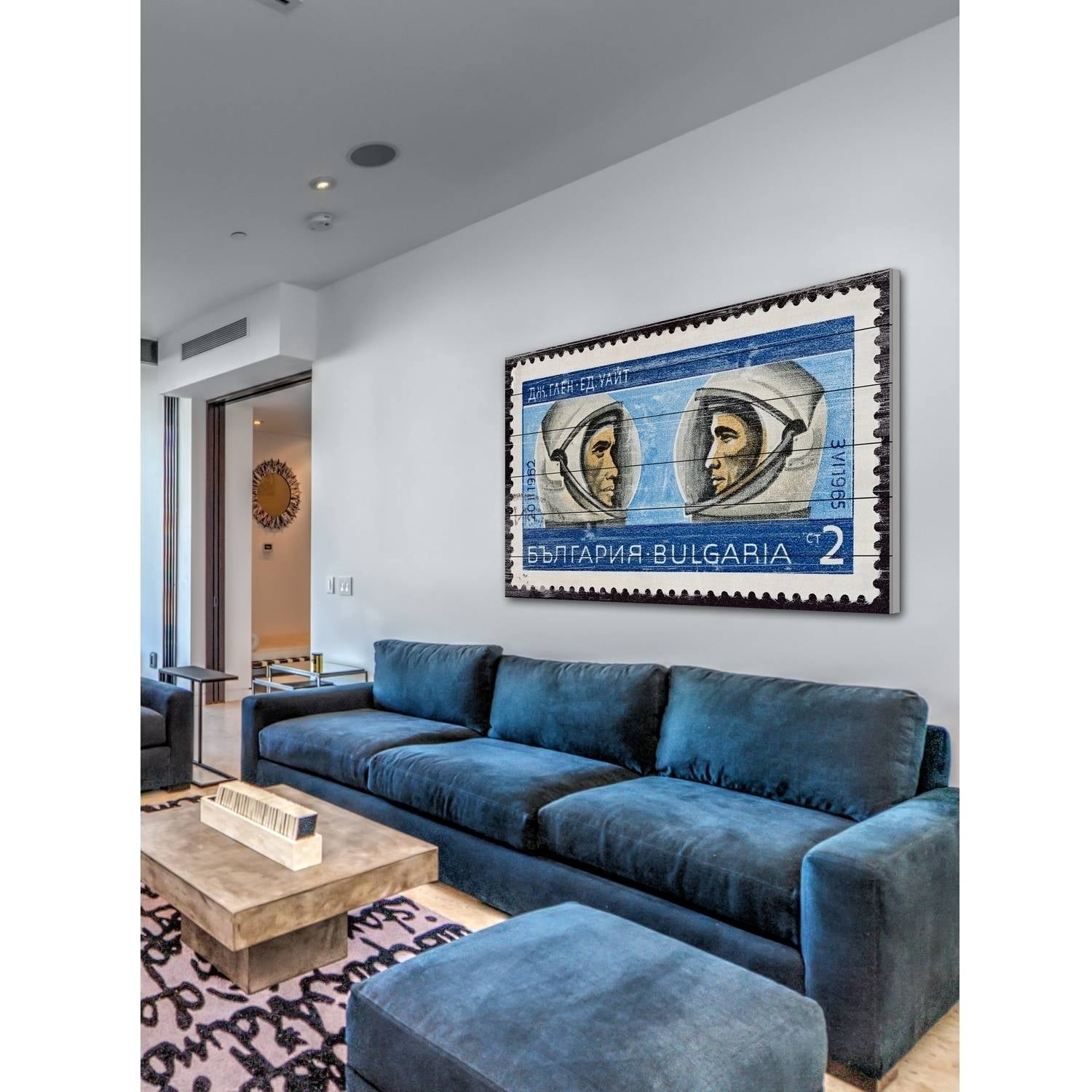 Strong Resolve Painting Print on White Wood