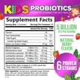 thumbnail image 3 of Kids Probiotic Gummies - Natural Immune Support & Digestive Health Supplement - Daily Chewable Probiotic for Children & Toddlers Ages 4+ - Vegan, Gluten & Dairy Free - Berry Flavored - 120 Gummies, 3 of 10