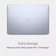 Dell Inspiron 16 Plus 7640 Laptop - 16.0-inch 16:10 2.5K (2560x1600) Display, Intel Core Ultra 7-155H Processor, 16GB DDR5 RAM, 1TB SSD, Windows 11 Home, Onsite & Migrate Service - Ice Blue