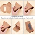 thumbnail image 4 of 30 cajas triangulares para dulces de 4,7 x 4,7 x 0,3 cm con ventana., 4 of 7