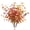 Orange, variant on TETOU 6Pcs Fall Artificial Eucalyptus Stems,24In Fake Faux Eucalyptus Leaves Branche Plants for Home Floral Arrangement Vase Filler Party Thanksgiving Halloween Decoration