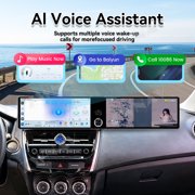 ZWNAV Dual 12.3 inch Touch Screen Android 13 Qualcomm 8 CORE Carplay Car Radio For Mitsubishi ASX 2013-2020 Car GPS Navigation Multimedia