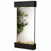 Adagio Whispering Creek Wall Fountain - Silver Mirror - Small