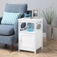 thumbnail image 2 of Convenience Concepts Omega End Table with Cabinet, Multiple Finishes, 2 of 4