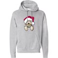 thumbnail image 2 of Inktastic Kiniart Christmas Goldendoodle Adult Hoodie Sweatshirt, 2 of 4