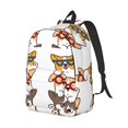 thumbnail image 2 of Yiaed Corgi Dog2 Print Backpack, Premium Laptop Backpack, Travel Backpack for Women, Lightweight Backpacks, Comfortable Back Pack-Medium, 2 of 5